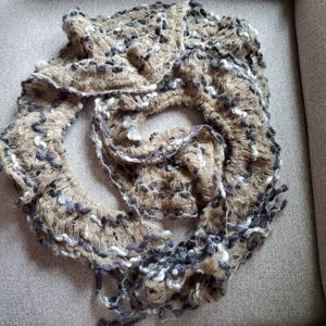 Chunky Knit Long Scarf